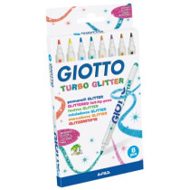 Giotto Faserschreiber Giotto Turbo Glitter LYRA 8er-ET