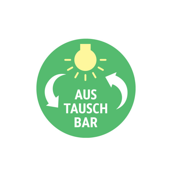 MAUL LED-Tischleuchte MAULpearly colour vario, schwarz