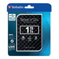 Verbatim Festplatte HDD extern 1TB schwarz 53194