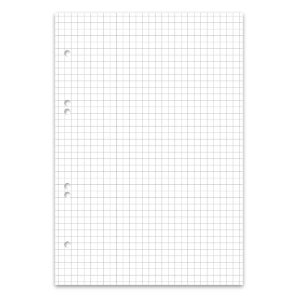 STAUFEN PREMIUM Ringbucheinlage, A5, 90g m&sup2;, 50 Blatt, Lin.5, kariert 734033605