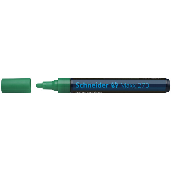 SCHNEIDER Lackmarker Maxx 270, 1-3 mm, gr&uuml;n SN127004
