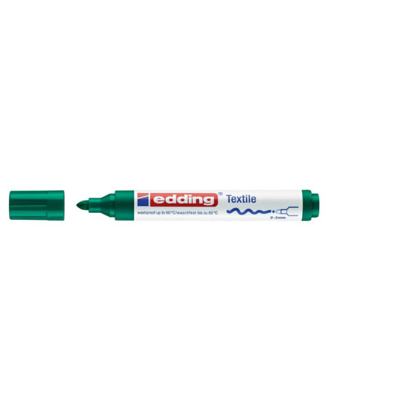 EDDING Textilmarker 4500, 2-3mm, gr&uuml;n 44500004