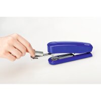 NOVUS Heftgerät B 4, 40 Blatt, Einlegetiefe 65 mm, blau 020-1272