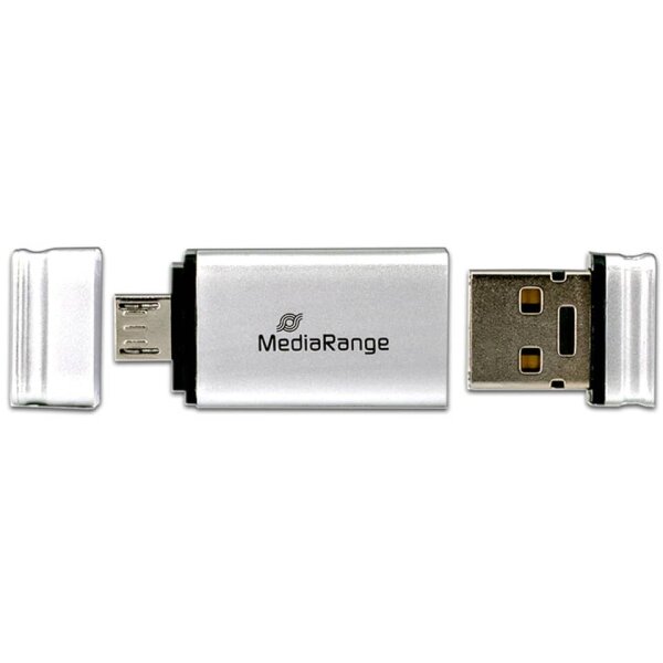 MEDIARANGE USB Stick 2.0+MicroUSB, 16 GB, VER49821 MR931-2