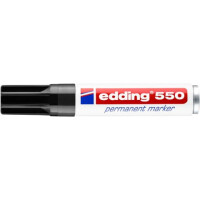 edding Permanentmarker 550 3-4mm schwarz 550-001...
