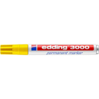 edding Permanentmarker 3000 1,5-3mm gelb 3000-005 Rundspitze nachfüllbar