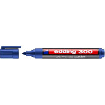 edding Permanentmarker 300 1,5-3mm blau Rundspitze nachfüllbar