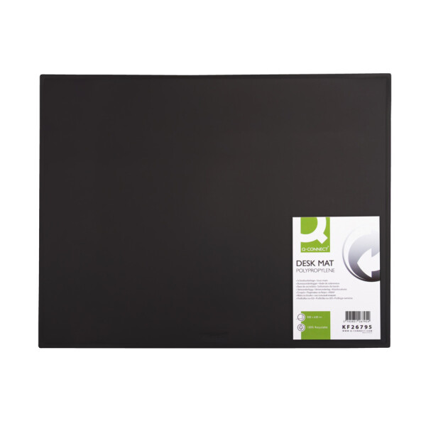 Q-CONNECT Schreibunterlage, 63x50cm, schwarz KF26795