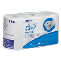 Scott Toilettenpapier 6RL hochweiß 3-lagig