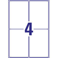 AVERY Zweckform Versand-Etiketten, 99,1 x 143,5 mm,...