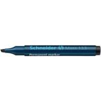 Schneider Permanentmarker Maxx 133 schwarz 113301 Keilspitze
