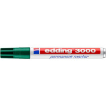 edding Permanentmarker 3000 1,5-3mm grün 3000-004...