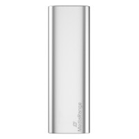 MEDIARANGE Festplatte extern, 120 GB, SSD, USB-C, silber MR1100