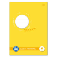 Staufen Heftschoner A4 150g gelb Recyclingpapier