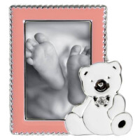 Goldbuch Bilderrahmen Baby Sweet Bear, 1 Foto 5 x 8, rosa