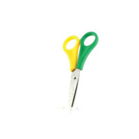 WESTCOTT Bastelschere 13cm spitz grün gelb E-2159600 2059600 Linksh.
