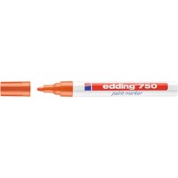 edding Lackmalstift 750 2-4mm orange Rundspitze