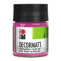 Marabu Decormatt Acryl pink 1401 05 033 50ml