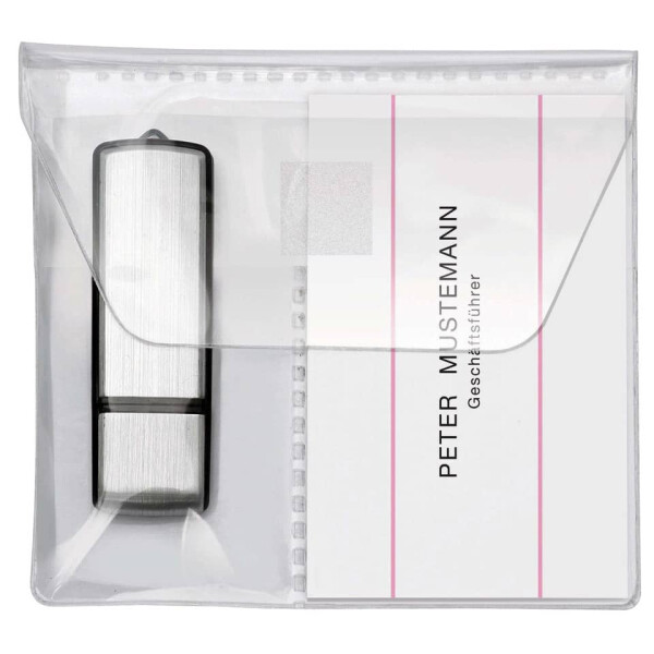 VELOFLEX Steckh&uuml;lle f&uuml;r USB, 5 St&uuml;ck, glasklar 2256 010