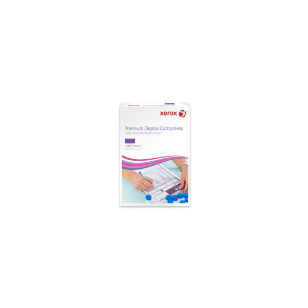Xerox Durchschreibepapier Carbonless, A4, Oberblatt Schlussblatt, 80g m&sup2;, 500 Blatt, wei&szlig; gelb 3R99105