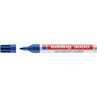 edding Permanentmarker 3000 1,5-3mm blau 3000-003 Rundspitze nachfüllbar