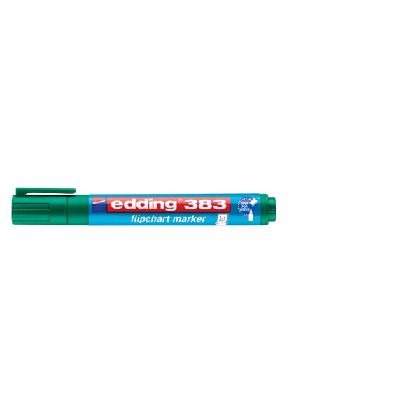 EDDING Flipchartmarker 383, 1-5 mm, Keilspitze, gr&uuml;n 4-383004