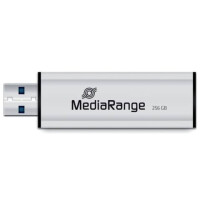 MediaRange USB Stick 3.0 256GB silber