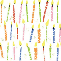 Paper+Design Lunchservietten Birthday, 33 x 33 cm, 20...