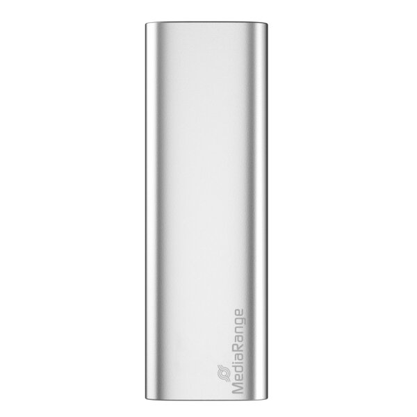 MEDIARANGE Festplatte extern, 240 GB, SSD, USB-C, silber MR1101