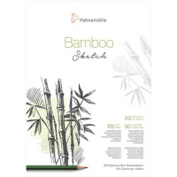 Hahnemühle Skizzenbuch Bamboo A3 105g qm weiß...