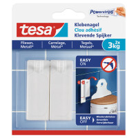 tesa Powerstrips Klebenagel für Fliesen und Metall,...