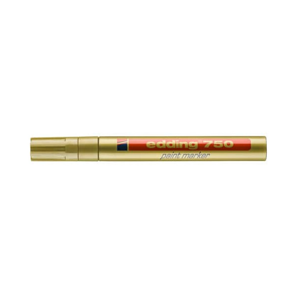 edding Lackmalstift 750 2-4mm gold Rundspitze