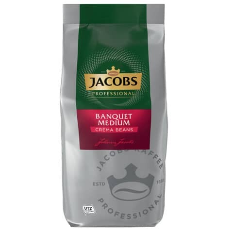 JACOBS Bankett Caffè Crema 1KG 859812 ganze Bohnen