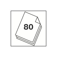 STAUFEN STYLE Collegeblock, A4, 70g m², 80 Blatt, Lin.22, kariert ohne Rand 04433020