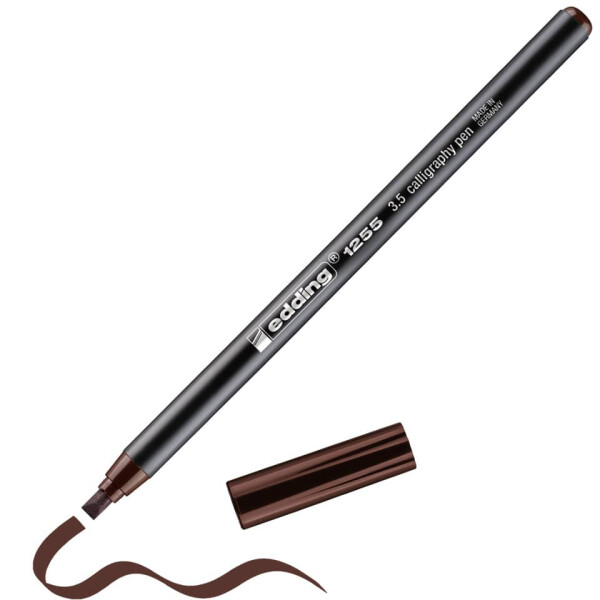 EDDING Kalligrafiestift 1255, 3,5mm, dunkelbraun 125535-018