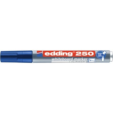 edding Boardmarker 250 1,5-3mm blau Rundspitze nachfüllbar