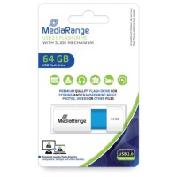 MediaRange USB Stick 2.0 64GB hellblau