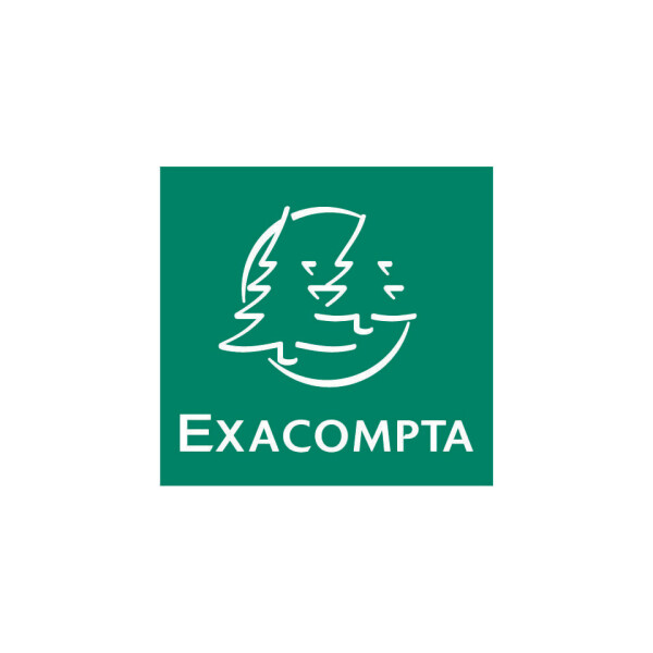 EXACOMPTA Spiralhefter aus Colorspan, A4, 355g m&sup2;, orange 240224E