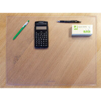 Q-CONNECT Schreibunterlage, 63x50mm, transparent KF26793