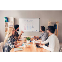 LEGAMASTER Whiteboardtafel Premium, 75 x 100cm, weiß 7-102048