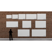 LEGAMASTER Whiteboardtafel Premium, 75 x 100cm, weiß 7-102048