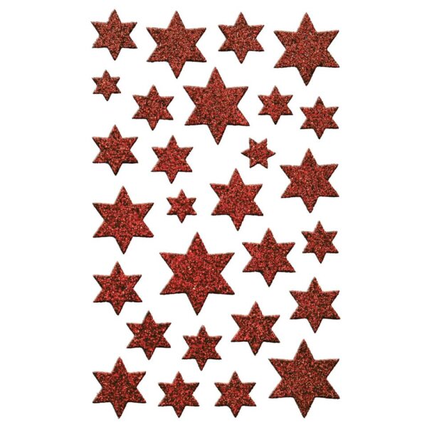 AVERY ZWECKFORM Weihnachtssticker Sterne, 28 St&uuml;ck 52277