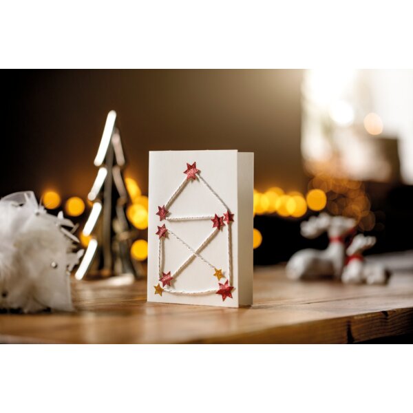 AVERY ZWECKFORM Weihnachtssticker Sterne, 28 St&uuml;ck 52277