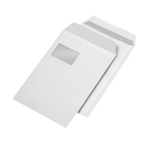 Mayer-Kuvert network Versandtasche C4 mit Fenster selbstklebend 90g weiß 250 Stück