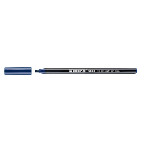 EDDING Kalligrafiestift 1255, 3,5mm, stahlblau 4125535-003