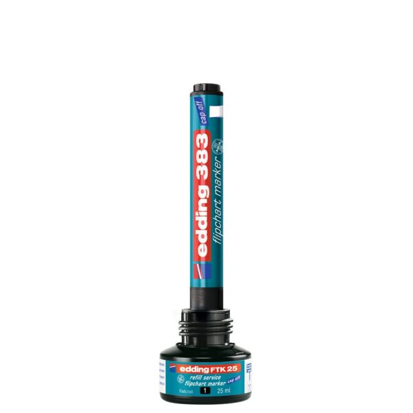 EDDING Nachf&uuml;lltinte FTK 25, Flipchartmarker, 25ml, blau 4-FTK25003