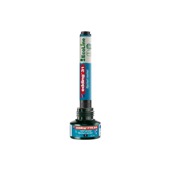 EDDING Nachf&uuml;lltinte FTK 25, Flipchartmarker, 25ml, blau 4-FTK25003
