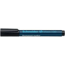 Schneider Permanentmarker Maxx 130 schwarz 113001 Rundspitze