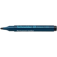 Schneider Permanentmarker Maxx 130 schwarz 113001 Rundspitze