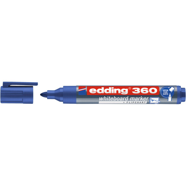 EDDING Boardmarker 360, 1,5-3mm, Rundspitze, blau 4-360003
